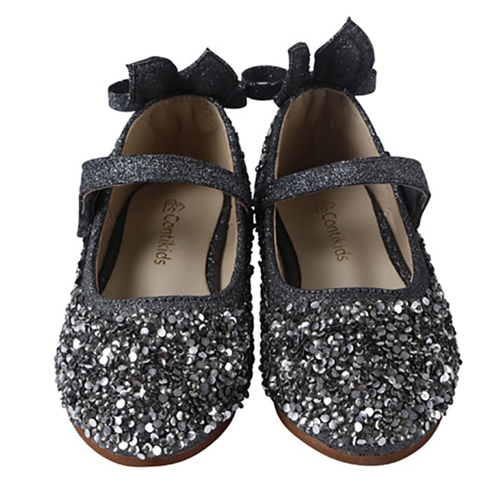 Girls Mary Jane Sparkle Princess Party Dress Shoes